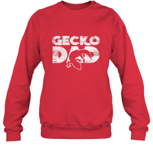 Vintage Gecko Dad  Animal Daddy Fathers Day Gecko Crewneck Sweatshirt Crewneck Sweatshirt - HHHstores