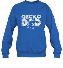 Vintage Gecko Dad  Animal Daddy Fathers Day Gecko Crewneck Sweatshirt Crewneck Sweatshirt - HHHstores