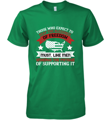 Those who expect to reap the blessings of freedom, must, like men, undergo the fatigue of supporting it 01 Men's Premium T-Shirt Men's Premium T-Shirt - HHHstores