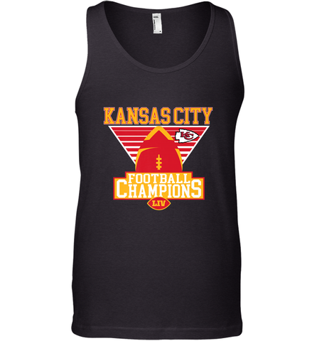 Kansas City Old School Football _ The City Of Champions LIV Men's Tank Top Men's Tank Top / Black / XS Men's Tank Top - HHHstores