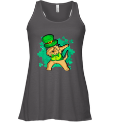Dabbing Irish Terrier Dog Leprechaun St Patricks Day Ireland Women's Racerback Tank Women's Racerback Tank - HHHstores