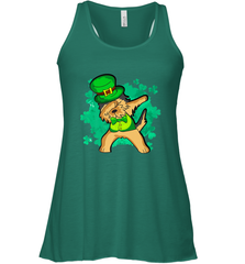 Dabbing Irish Terrier Dog Leprechaun St Patricks Day Ireland Women's Racerback Tank Women's Racerback Tank - HHHstores