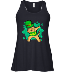 Dabbing Irish Terrier Dog Leprechaun St Patricks Day Ireland Women's Racerback Tank Women's Racerback Tank - HHHstores
