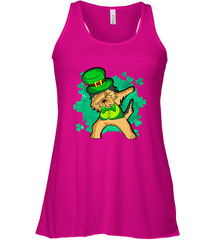 Dabbing Irish Terrier Dog Leprechaun St Patricks Day Ireland Women's Racerback Tank Women's Racerback Tank - HHHstores
