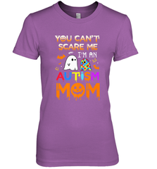 You Can't Scare Me I'm An Autism Mom Ghost Awareness Funny Women's Premium T-Shirt Women's Premium T-Shirt - HHHstores