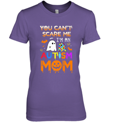 You Can't Scare Me I'm An Autism Mom Ghost Awareness Funny Women's Premium T-Shirt Women's Premium T-Shirt - HHHstores