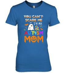 You Can't Scare Me I'm An Autism Mom Ghost Awareness Funny Women's Premium T-Shirt Women's Premium T-Shirt - HHHstores