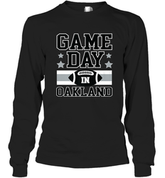 NFL Oakland Game Day Football Home Team Long Sleeve T-Shirt