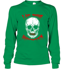 I am the skull halloween Long Sleeve T-Shirt Long Sleeve T-Shirt - HHHstores