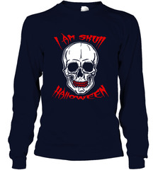 I am the skull halloween Long Sleeve T-Shirt Long Sleeve T-Shirt - HHHstores