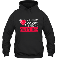 Kids Funny Valentine's Day Present For Your Little Girl, Daughter Hooded Sweatshirt Hooded Sweatshirt - HHHstores