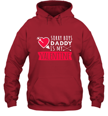 Kids Funny Valentine's Day Present For Your Little Girl, Daughter Hooded Sweatshirt Hooded Sweatshirt - HHHstores
