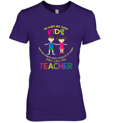 They Call Me Teacher School Kids Fun Appreciation Women's Premium T-Shirt Women's Premium T-Shirt - HHHstores