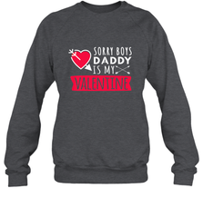 Kids Funny Valentine's Day Present For Your Little Girl, Daughter Crewneck Sweatshirt Crewneck Sweatshirt - HHHstores