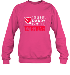 Kids Funny Valentine's Day Present For Your Little Girl, Daughter Crewneck Sweatshirt Crewneck Sweatshirt - HHHstores
