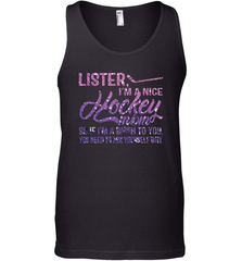 HOCKEY Nice Hockey Mom Men's Tank Top Men's Tank Top - HHHstores
