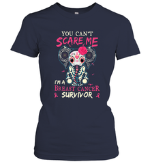 You can't Scare Me I'm Breast Cancer Survivor Elephant Funny Women's T-Shirt Women's T-Shirt - HHHstores