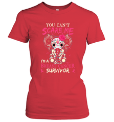 You can't Scare Me I'm Breast Cancer Survivor Elephant Funny Women's T-Shirt Women's T-Shirt - HHHstores