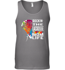 Lacrosse Rockin The Mom Life Men's Tank Top Men's Tank Top - HHHstores