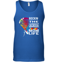 Lacrosse Rockin The Mom Life Men's Tank Top Men's Tank Top - HHHstores