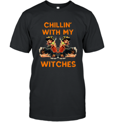 Cool Chillin With My Witches Halloween Costume Men's T-Shirt Men's T-Shirt - HHHstores