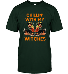 Cool Chillin With My Witches Halloween Costume Men's T-Shirt Men's T-Shirt - HHHstores