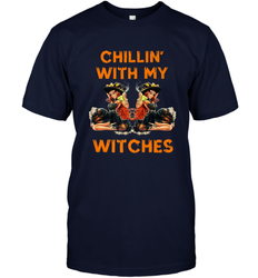 Cool Chillin With My Witches Halloween Costume Men's T-Shirt