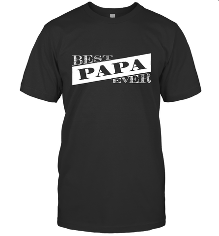 Best Papa Ever  Father's Day Men's T-Shirt Men's T-Shirt / Black / S Men's T-Shirt - HHHstores