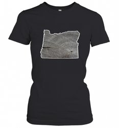 Oregon Pride Tee, Oregon Coast Tshirt, Forest Tree Women's T-Shirt