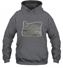 Oregon Pride Tee, Oregon Coast Tshirt, Forest Tree Hooded Sweatshirt Hooded Sweatshirt - HHHstores