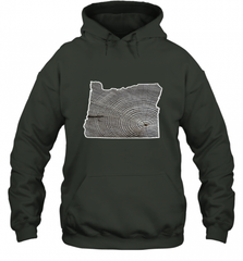Oregon Pride Tee, Oregon Coast Tshirt, Forest Tree Hooded Sweatshirt Hooded Sweatshirt - HHHstores