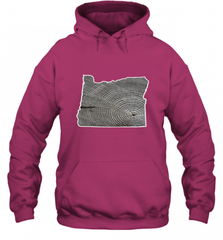 Oregon Pride Tee, Oregon Coast Tshirt, Forest Tree Hooded Sweatshirt Hooded Sweatshirt - HHHstores