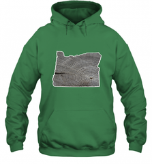 Oregon Pride Tee, Oregon Coast Tshirt, Forest Tree Hooded Sweatshirt Hooded Sweatshirt - HHHstores