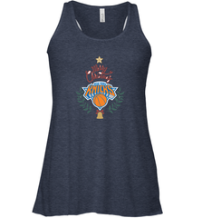 NBA New York Knicks Logo merry Christmas gilf Women's Racerback Tank Women's Racerback Tank - HHHstores