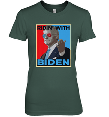 Ridin With Biden _ Hope Poster Parody Women's Premium T-Shirt Women's Premium T-Shirt - HHHstores