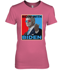 Ridin With Biden _ Hope Poster Parody Women's Premium T-Shirt Women's Premium T-Shirt - HHHstores