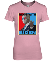 Ridin With Biden _ Hope Poster Parody Women's Premium T-Shirt Women's Premium T-Shirt - HHHstores