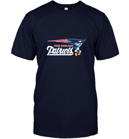 Nfl New England Patriots Champion Mickey Mouse Team Men's T-Shirt