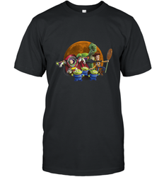 Disney Pixar Toy Story Halloween Moon Group Men's T-Shirt