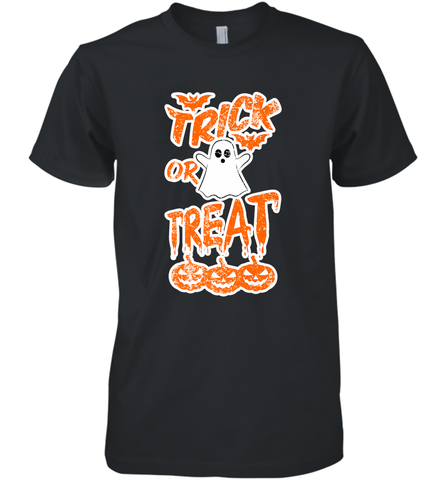 Trick Or Treat Halloween Men's Premium T-Shirt Men's Premium T-Shirt / Black / XS Men's Premium T-Shirt - HHHstores