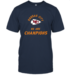 KC Kansas City Tribal Arrowhead we are Champions Men's T-Shirt