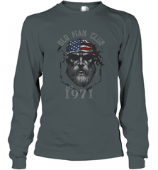 Old Man Club_ Established 1971 Long Sleeve T-Shirt Long Sleeve T-Shirt - HHHstores