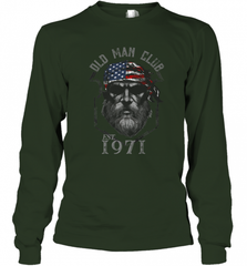 Old Man Club_ Established 1971 Long Sleeve T-Shirt Long Sleeve T-Shirt - HHHstores