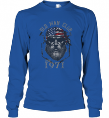 Old Man Club_ Established 1971 Long Sleeve T-Shirt Long Sleeve T-Shirt - HHHstores