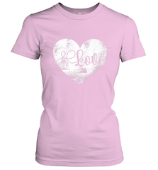 Love Valentines Day Heart Vintage Gift For Men Women Women's T-Shirt Women's T-Shirt - HHHstores