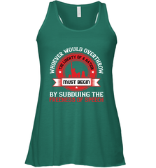 Whoever would overthrow the liberty of a nation must begin by subduing the freeness of speech 01 Women's Racerback Tank Women's Racerback Tank - HHHstores
