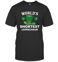 Shortest Leprechaun Funny Family St. Patrick's Day Men's T-Shirt