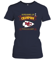 Kansas City Chiefs NFL Pro Line by Fanatics Super Bowl LIV Champions Women's T-Shirt Women's T-Shirt - HHHstores
