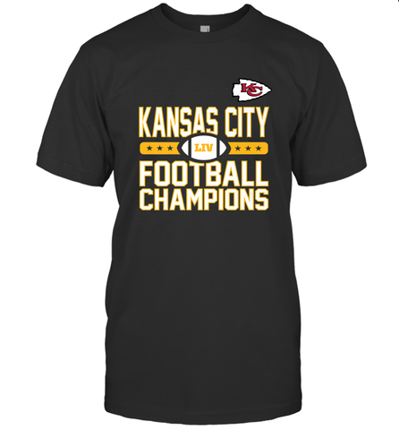 Kansas City Sideline Football _ The City Of Champions LIV Men's T-Shirt Men's T-Shirt / Black / S Men's T-Shirt - HHHstores