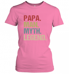 Papa Man Myth Legend Dad Father Women's T-Shirt Women's T-Shirt - HHHstores
